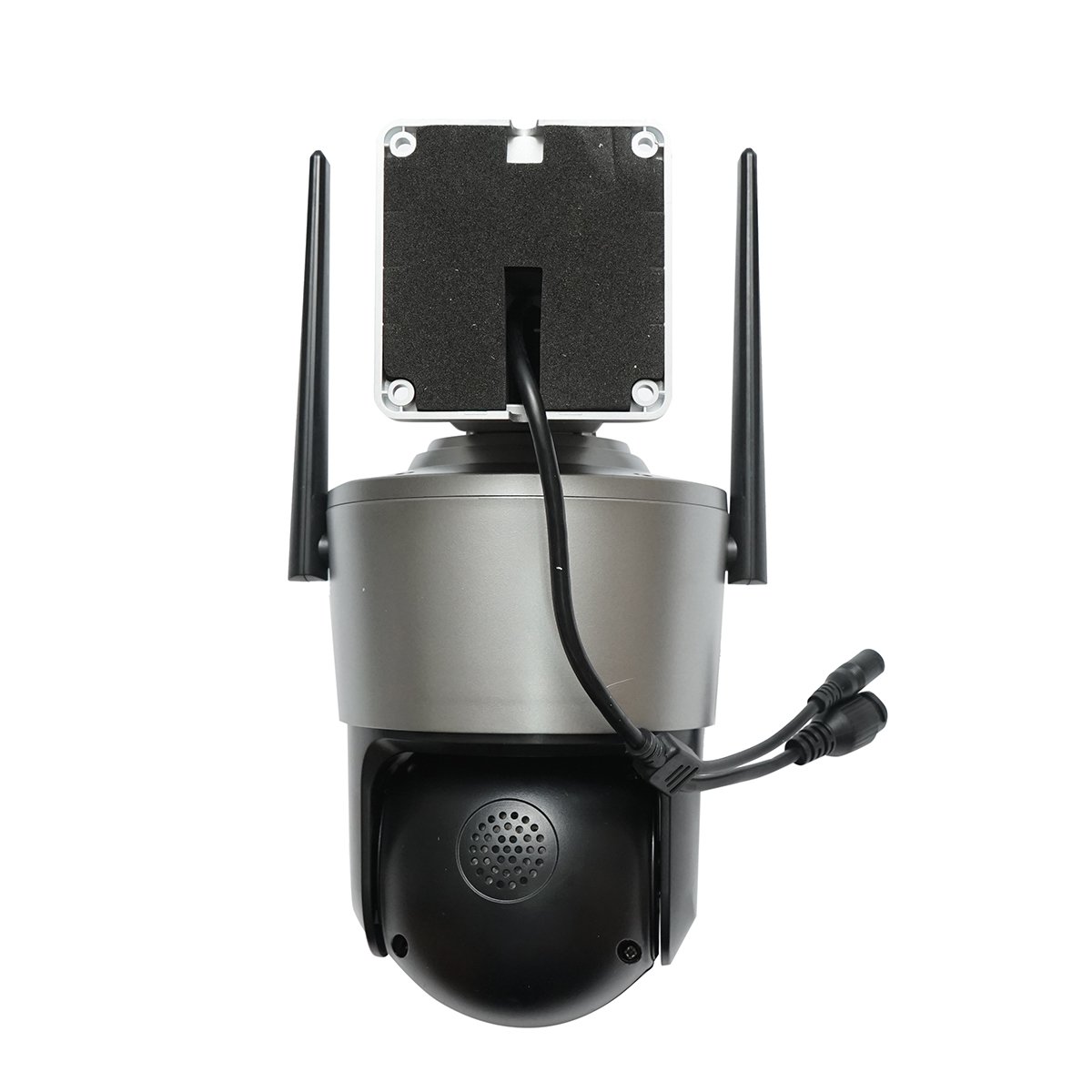 Camera de supraveghere 3 lentile, 3 obiective 8 MP, 2 CPU dual control, P2P WIFI 2.4G, PTZ cu senzor de miscare, alarma, night vision, AI detectie umana si aplicatie iCSee